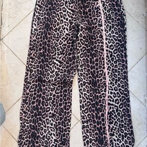 PacSun tan and Black Leopard jeans